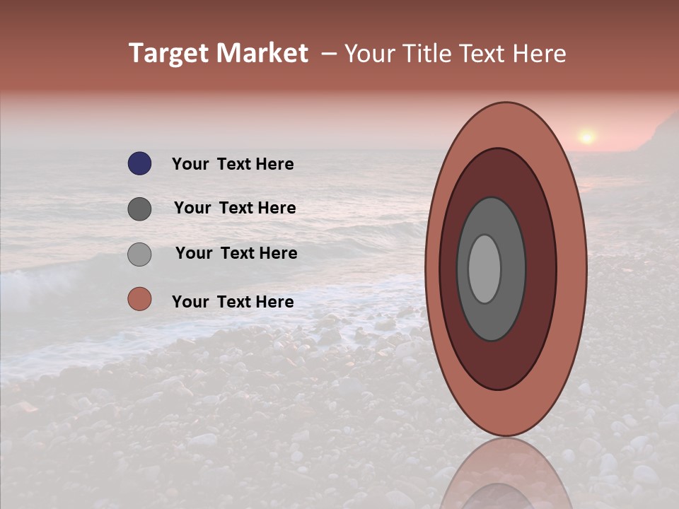 Red Travel Sky PowerPoint Template