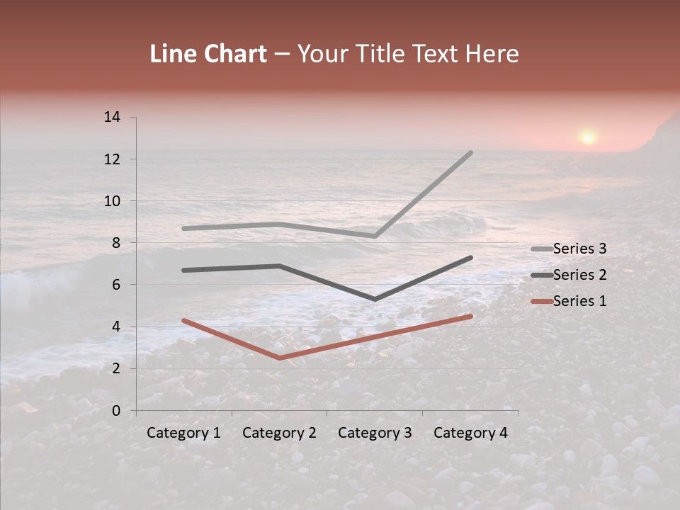 Red Travel Sky PowerPoint Template
