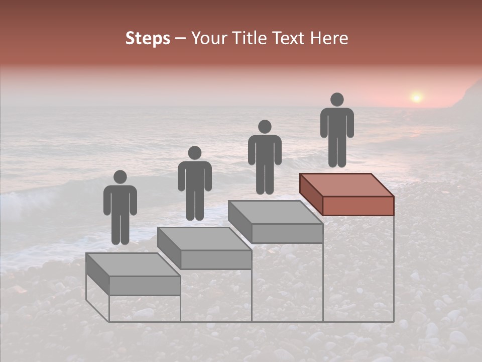 Red Travel Sky PowerPoint Template