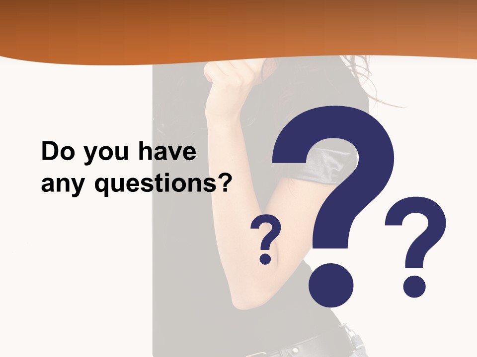 Flirting Female Makeup PowerPoint Template