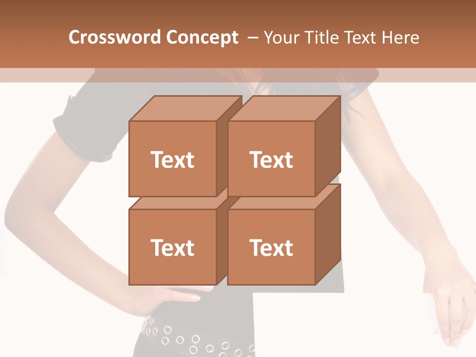 Fun Costume Text PowerPoint Template