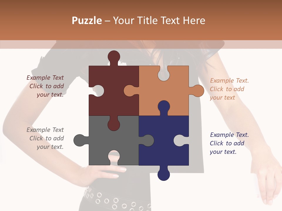 Fun Costume Text PowerPoint Template