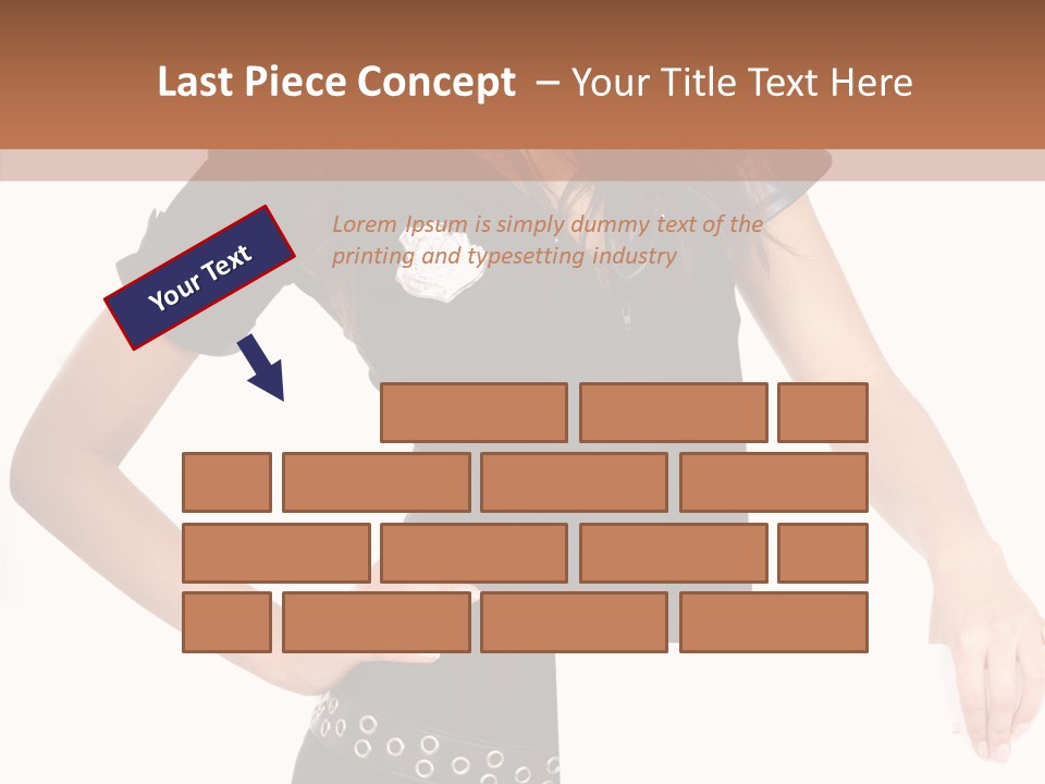 Fun Costume Text PowerPoint Template