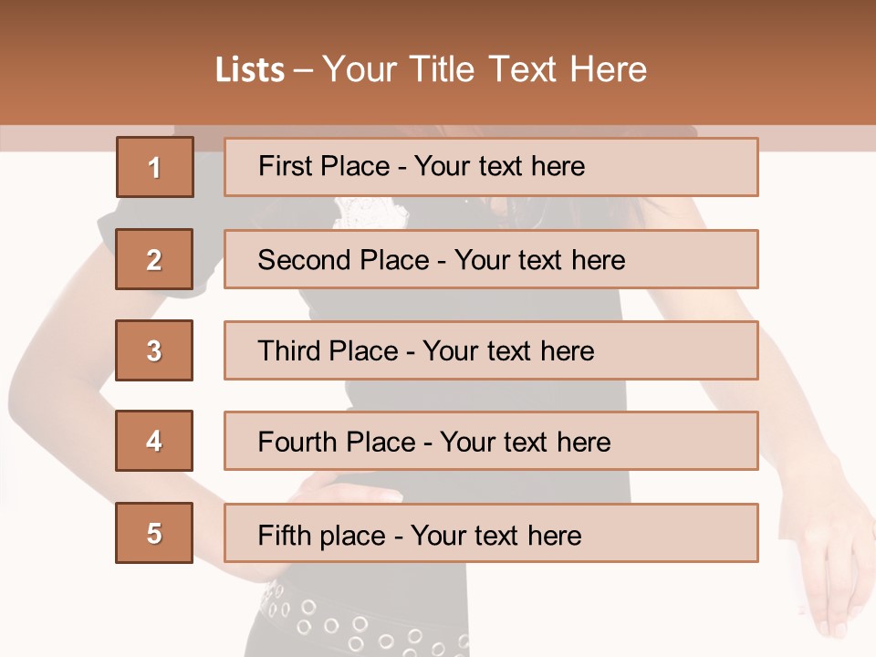 Fun Costume Text PowerPoint Template