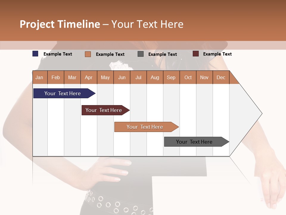 Fun Costume Text PowerPoint Template