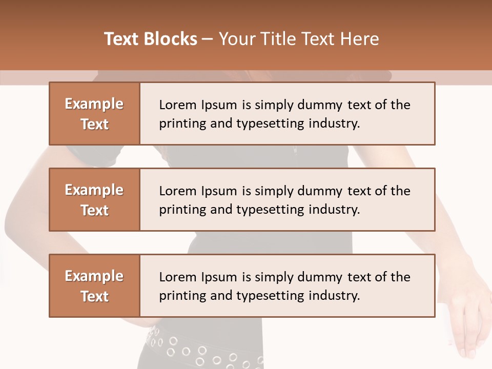 Fun Costume Text PowerPoint Template