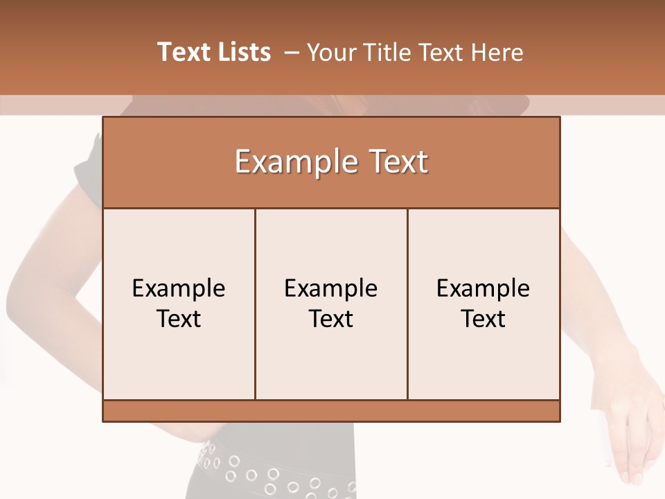 Fun Costume Text PowerPoint Template