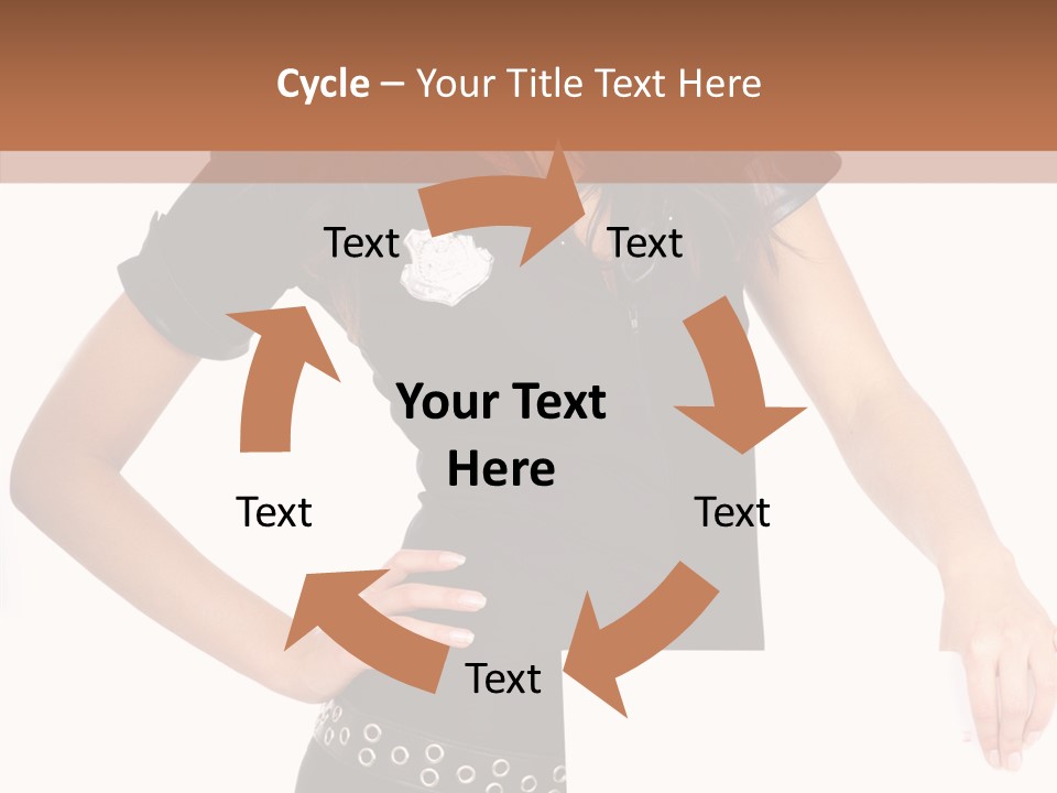 Fun Costume Text PowerPoint Template