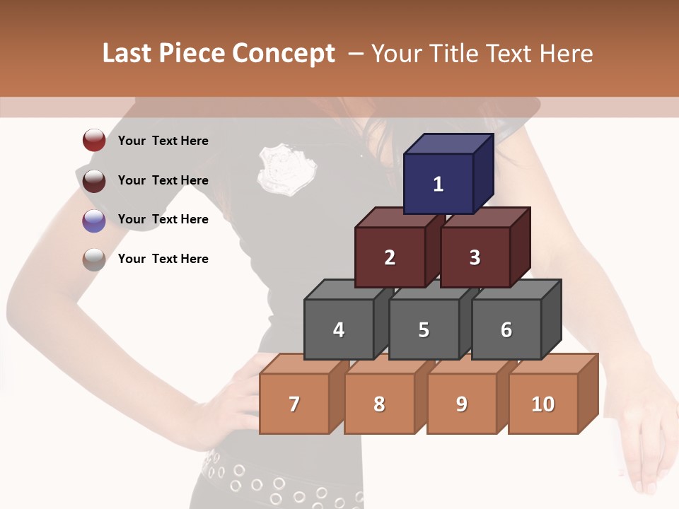 Fun Costume Text PowerPoint Template