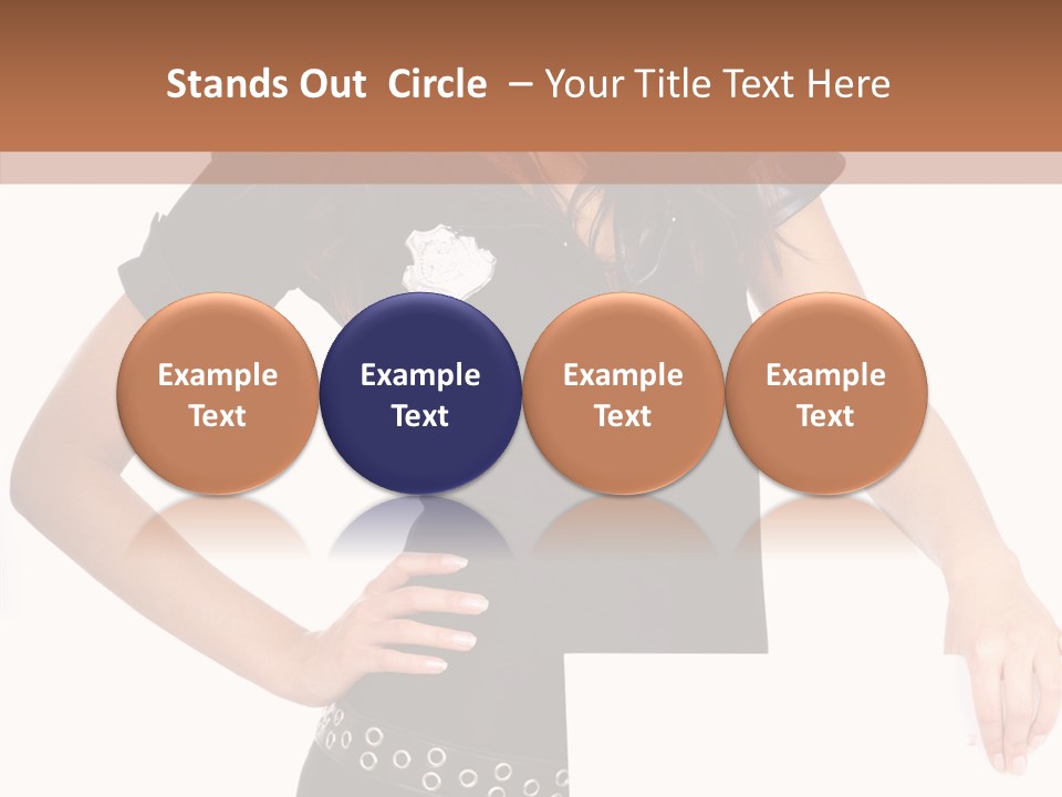 Fun Costume Text PowerPoint Template