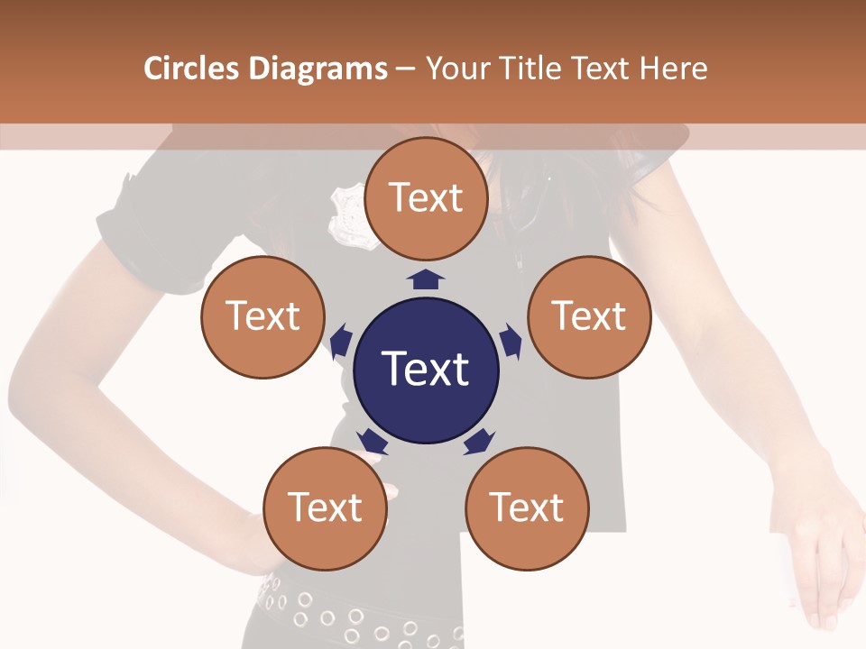 Fun Costume Text PowerPoint Template