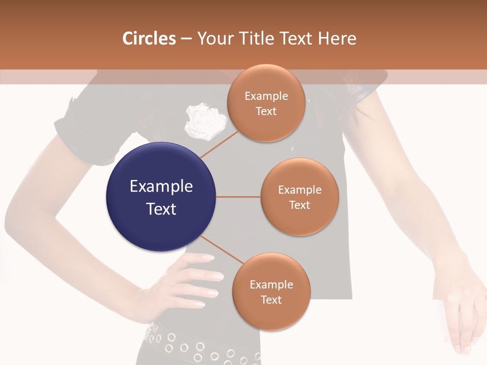 Fun Costume Text PowerPoint Template