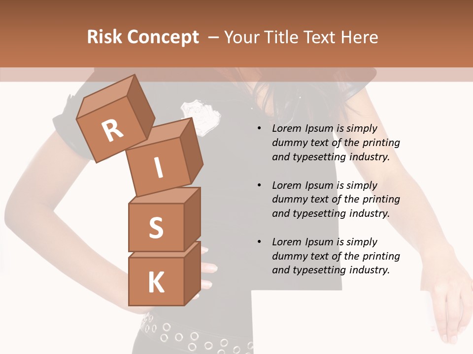 Fun Costume Text PowerPoint Template