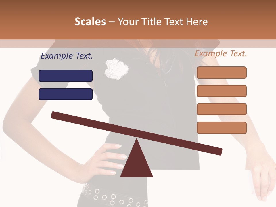 Fun Costume Text PowerPoint Template