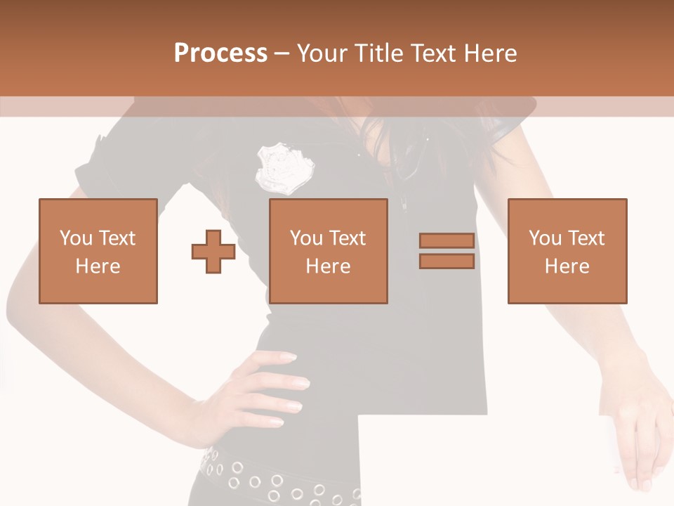 Fun Costume Text PowerPoint Template