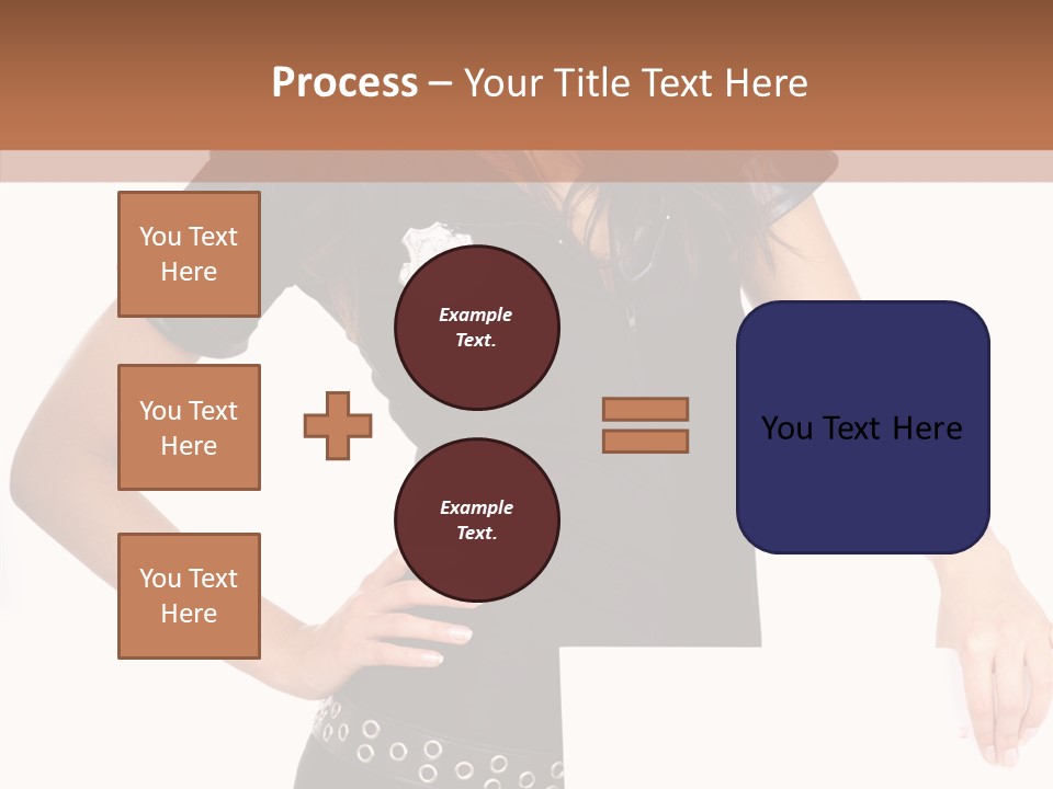 Fun Costume Text PowerPoint Template