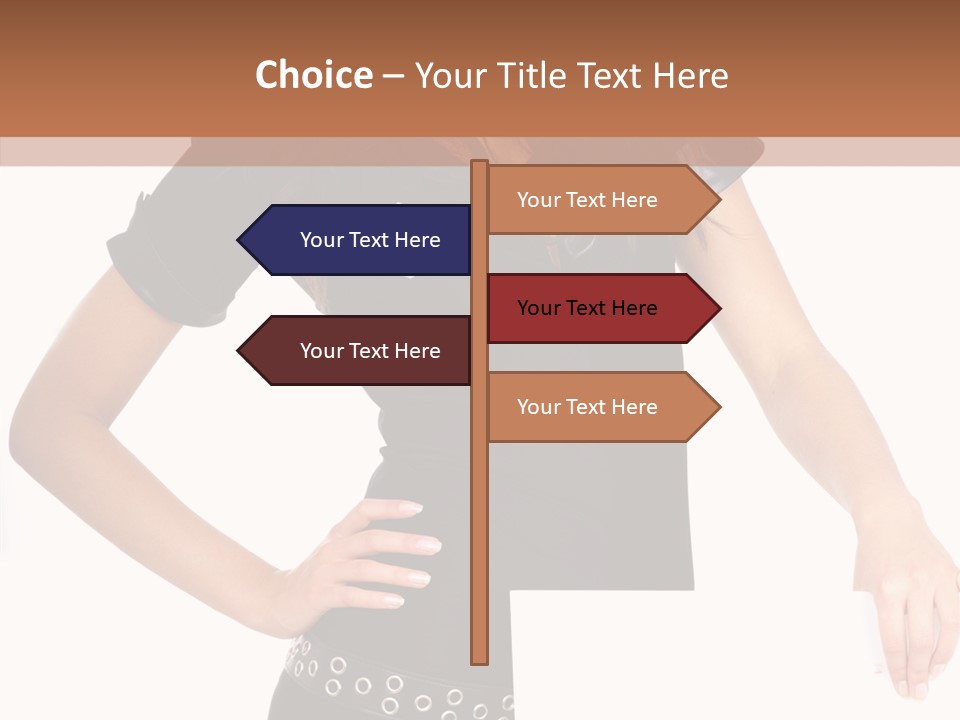 Fun Costume Text PowerPoint Template