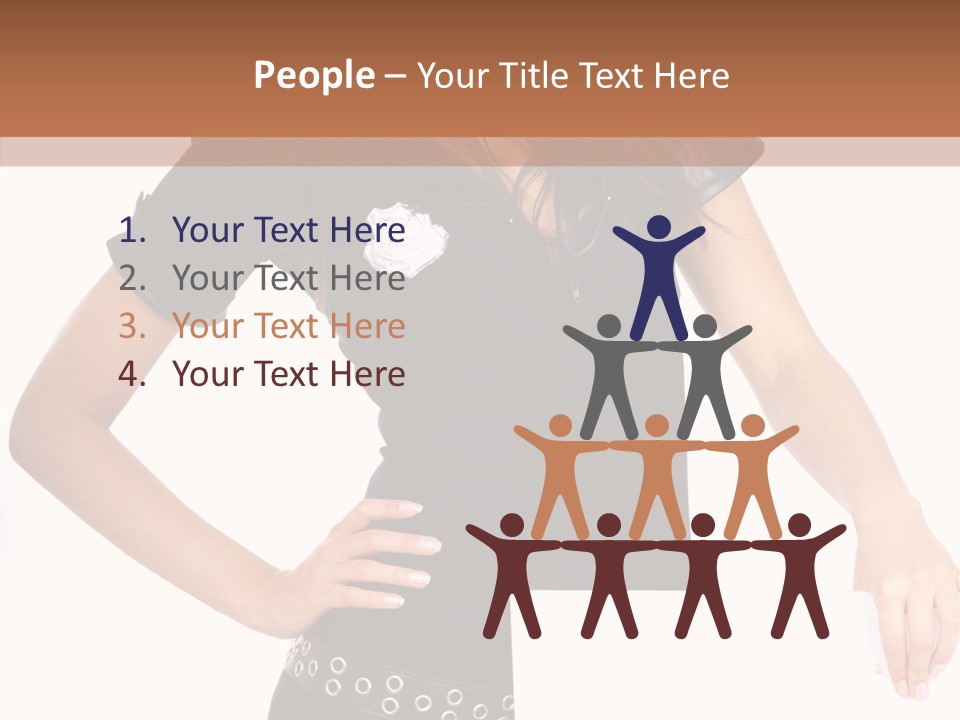 Fun Costume Text PowerPoint Template