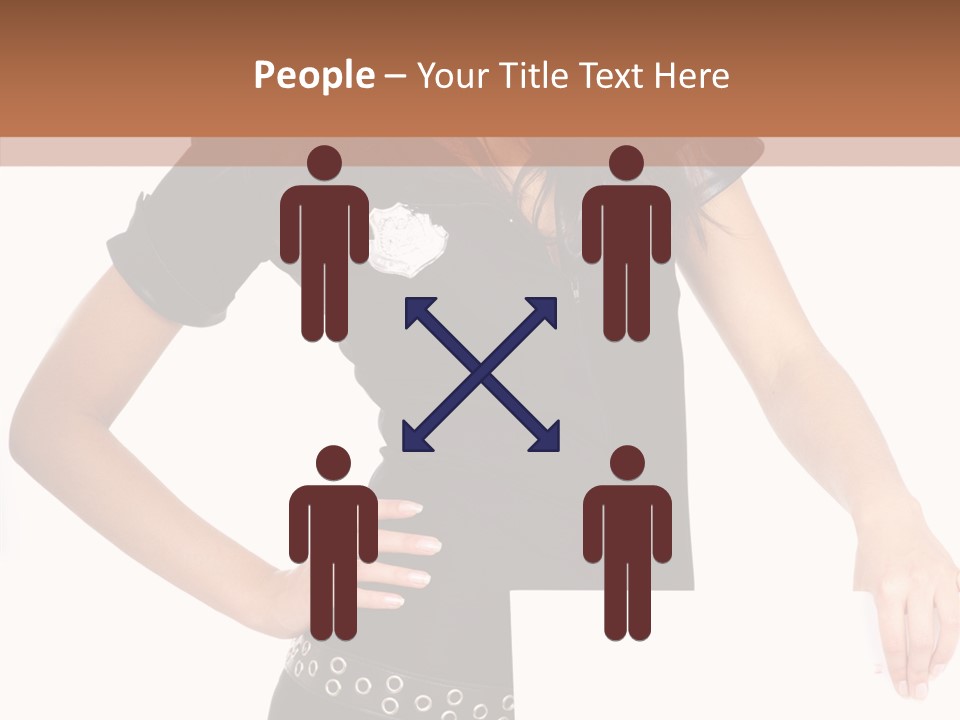 Fun Costume Text PowerPoint Template