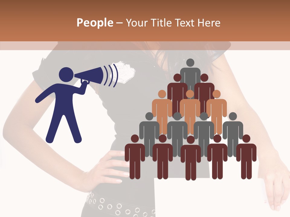 Fun Costume Text PowerPoint Template