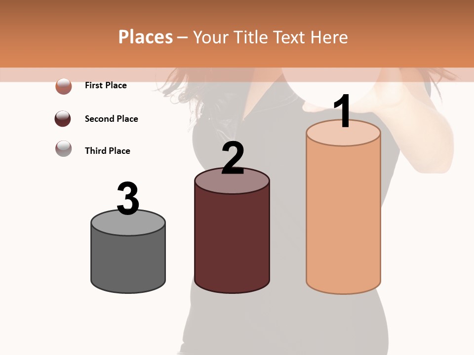 Sexy Portrait Modern PowerPoint Template