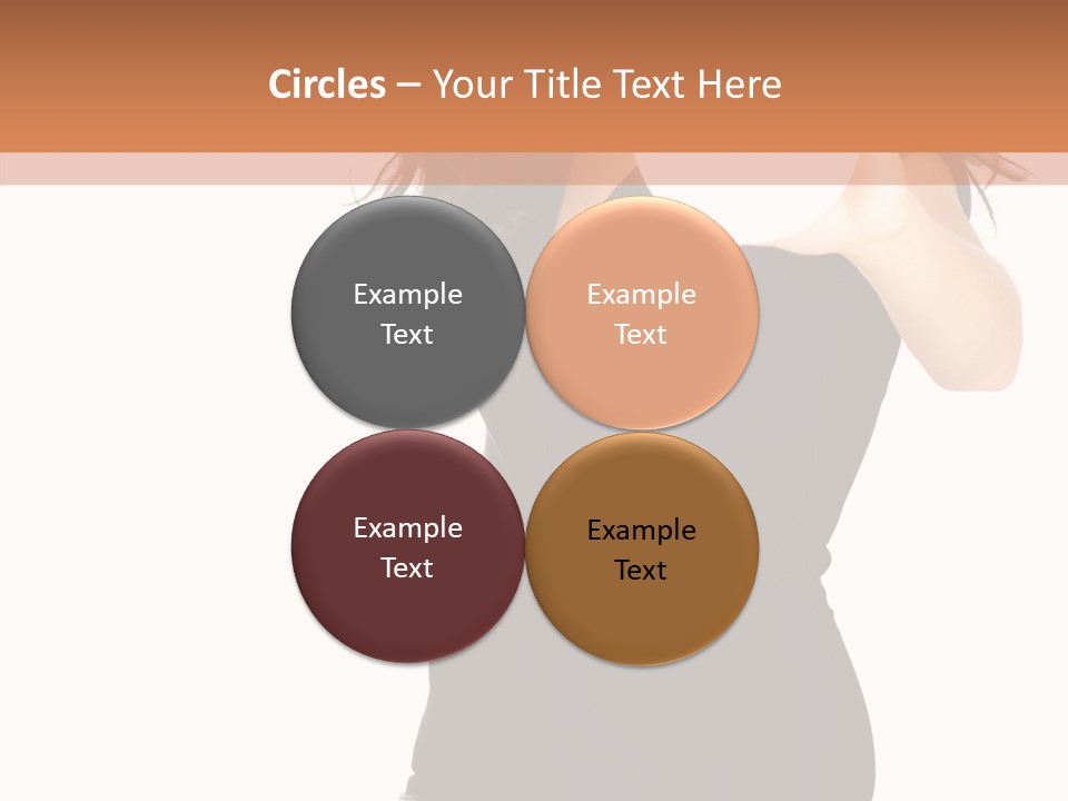 Sexy Portrait Modern PowerPoint Template