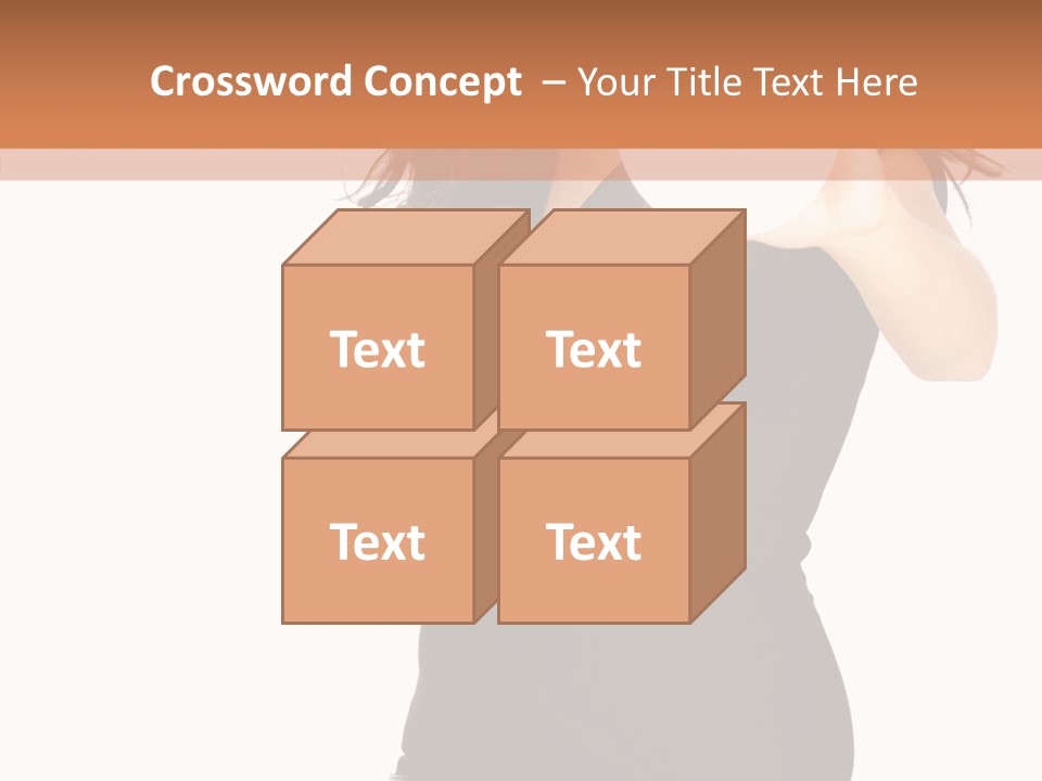 Sexy Portrait Modern PowerPoint Template