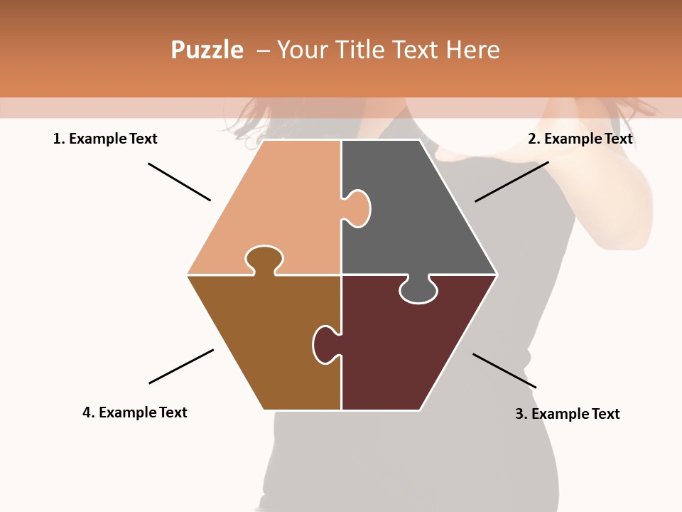 Sexy Portrait Modern PowerPoint Template