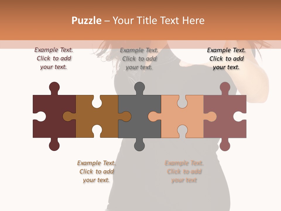 Sexy Portrait Modern PowerPoint Template