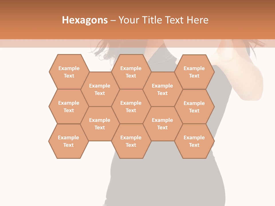 Sexy Portrait Modern PowerPoint Template