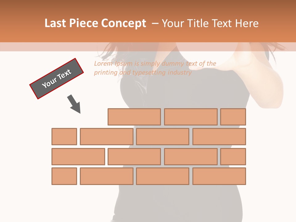Sexy Portrait Modern PowerPoint Template