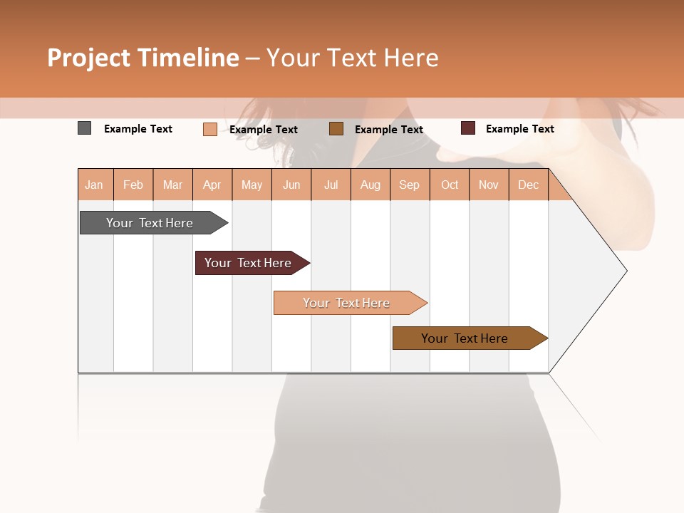 Sexy Portrait Modern PowerPoint Template