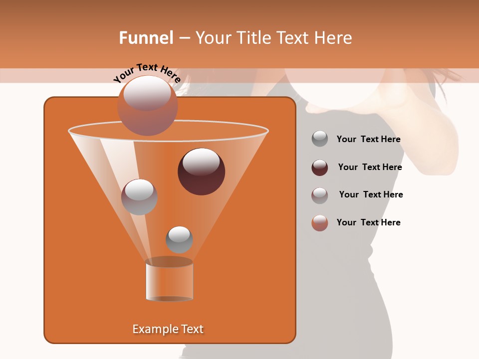 Sexy Portrait Modern PowerPoint Template