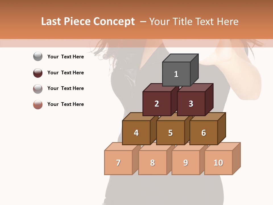 Sexy Portrait Modern PowerPoint Template