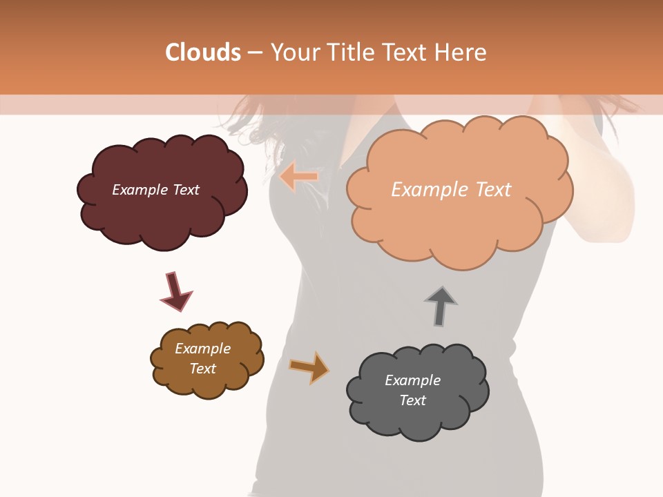 Sexy Portrait Modern PowerPoint Template