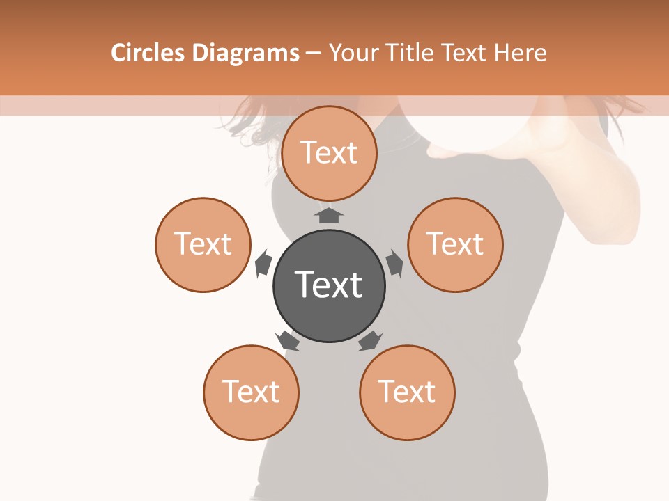 Sexy Portrait Modern PowerPoint Template