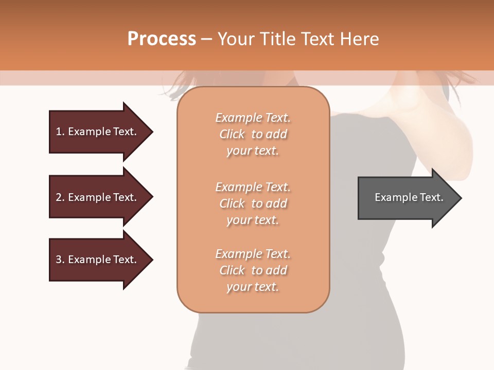 Sexy Portrait Modern PowerPoint Template
