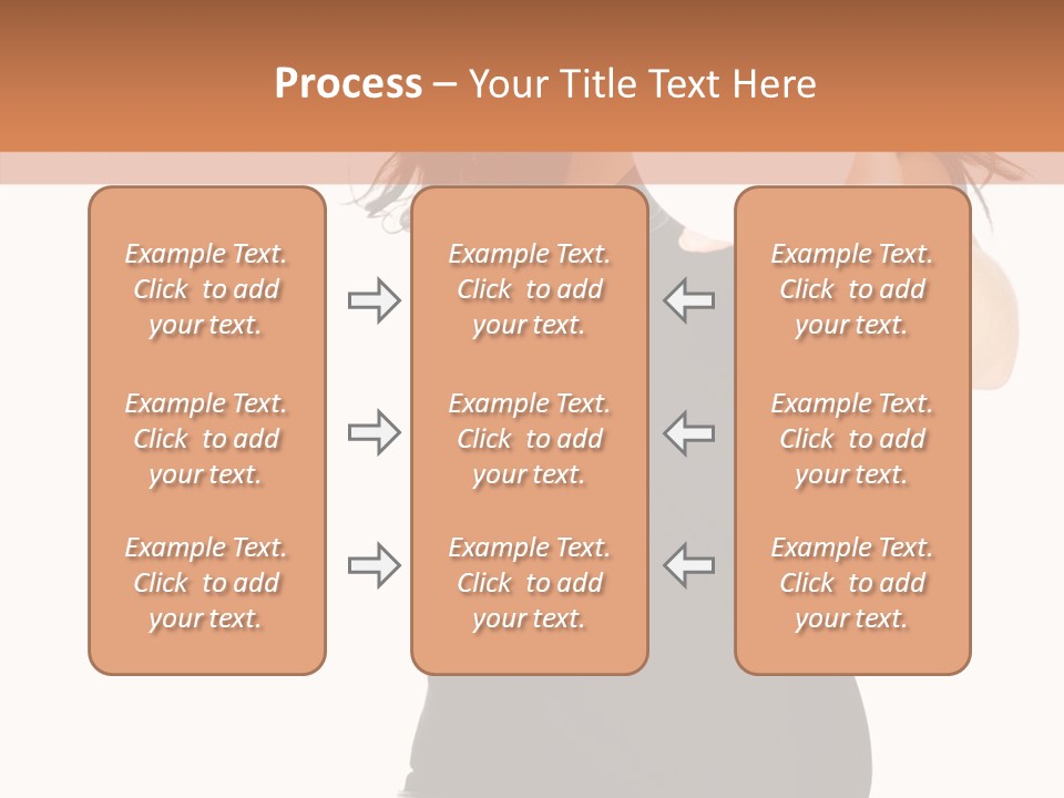Sexy Portrait Modern PowerPoint Template