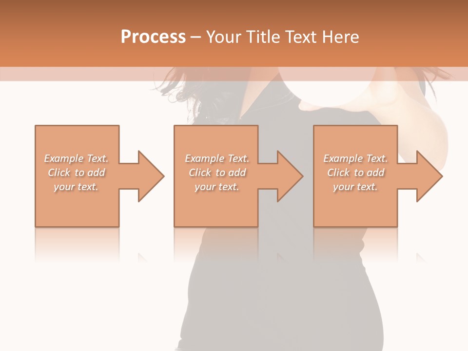 Sexy Portrait Modern PowerPoint Template