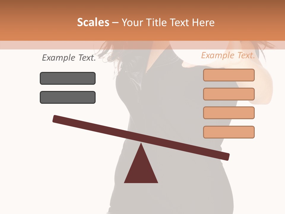 Sexy Portrait Modern PowerPoint Template