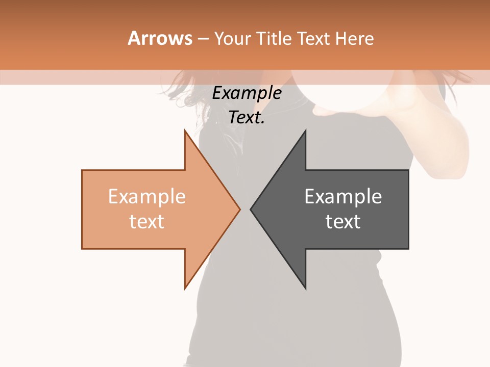 Sexy Portrait Modern PowerPoint Template