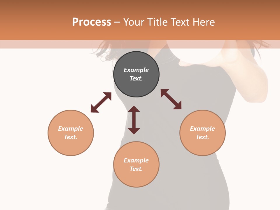 Sexy Portrait Modern PowerPoint Template