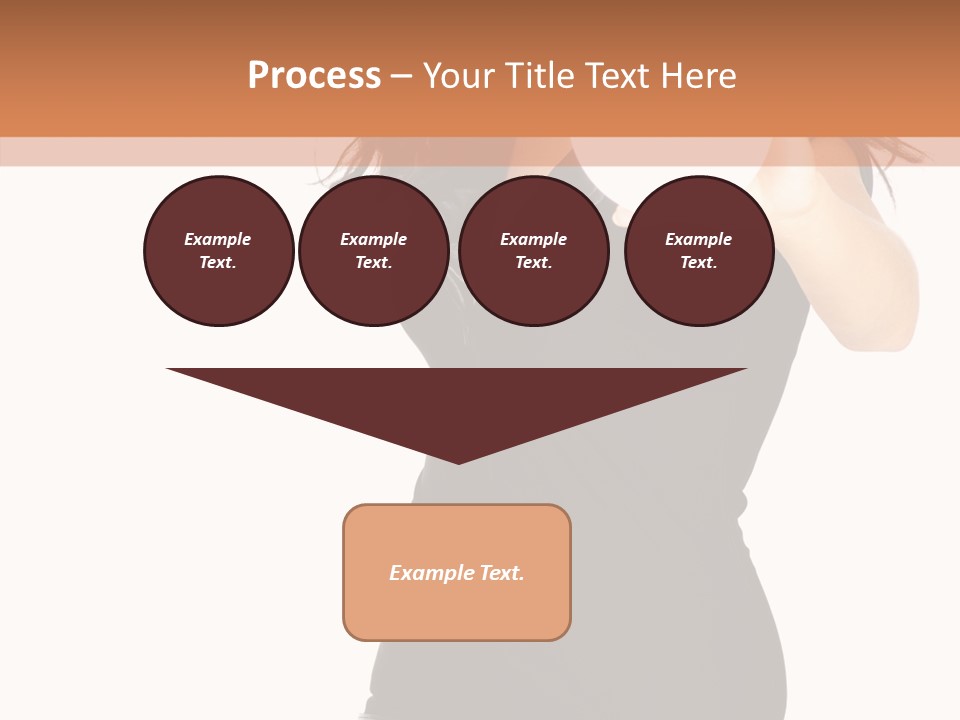 Sexy Portrait Modern PowerPoint Template