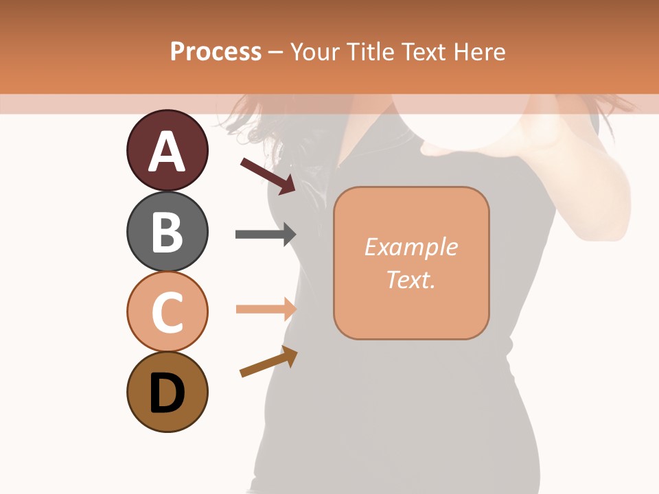 Sexy Portrait Modern PowerPoint Template