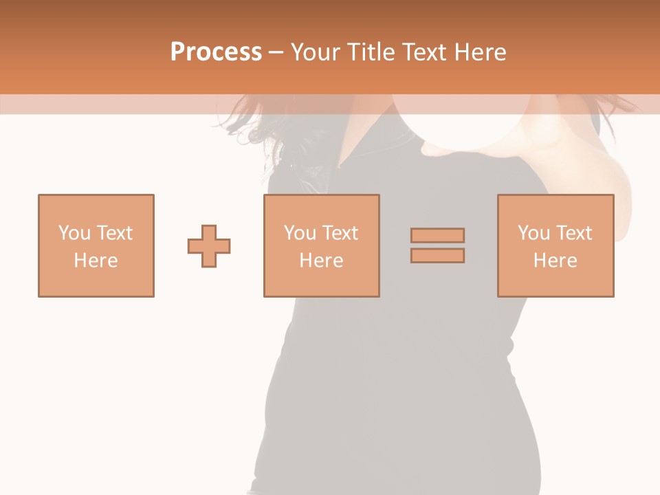 Sexy Portrait Modern PowerPoint Template