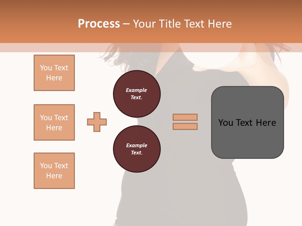 Sexy Portrait Modern PowerPoint Template