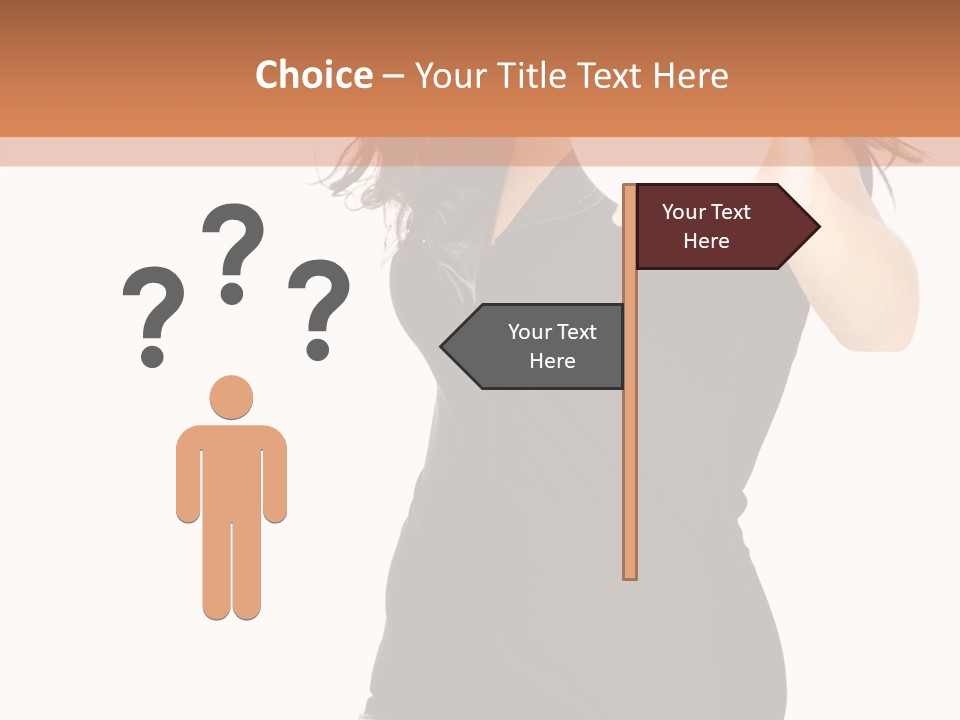 Sexy Portrait Modern PowerPoint Template