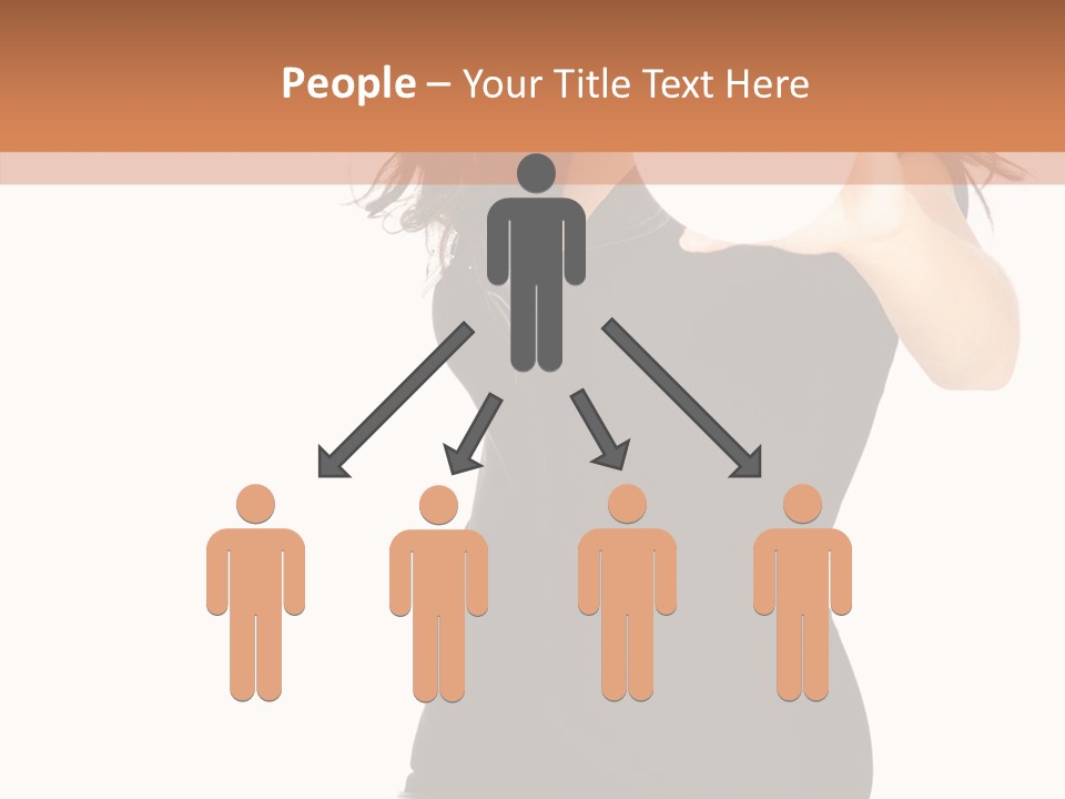 Sexy Portrait Modern PowerPoint Template