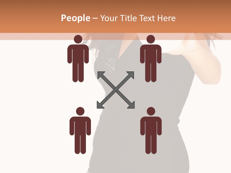 Sexy Portrait Modern PowerPoint Template