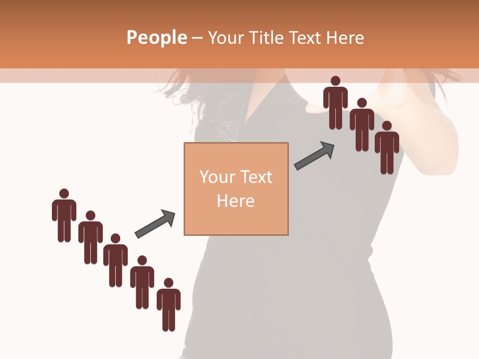 Sexy Portrait Modern PowerPoint Template